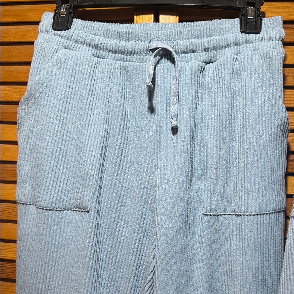 Better Together Set Ribbed Blue Size Small Sweatsuit - Picture 3 of 8